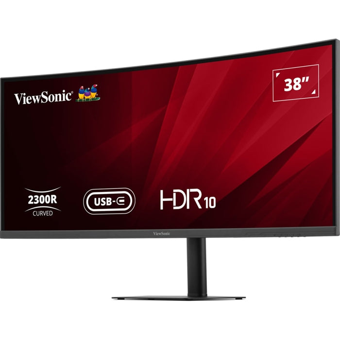 ViewSonic VA3820C 38" Curved UltraWide Monitor - USB-C, HDR10, 75Hz