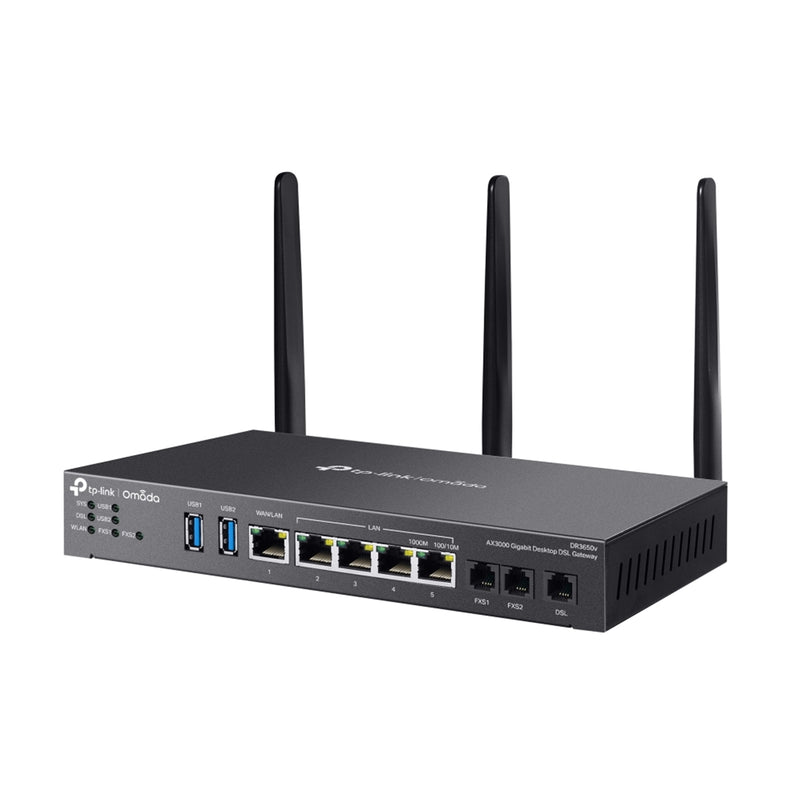 TP-Link Omada AX3000 WiFi 6 DSL Gateway | Gigabit, VPN, Cloud Managed - IT Supplies Ltd