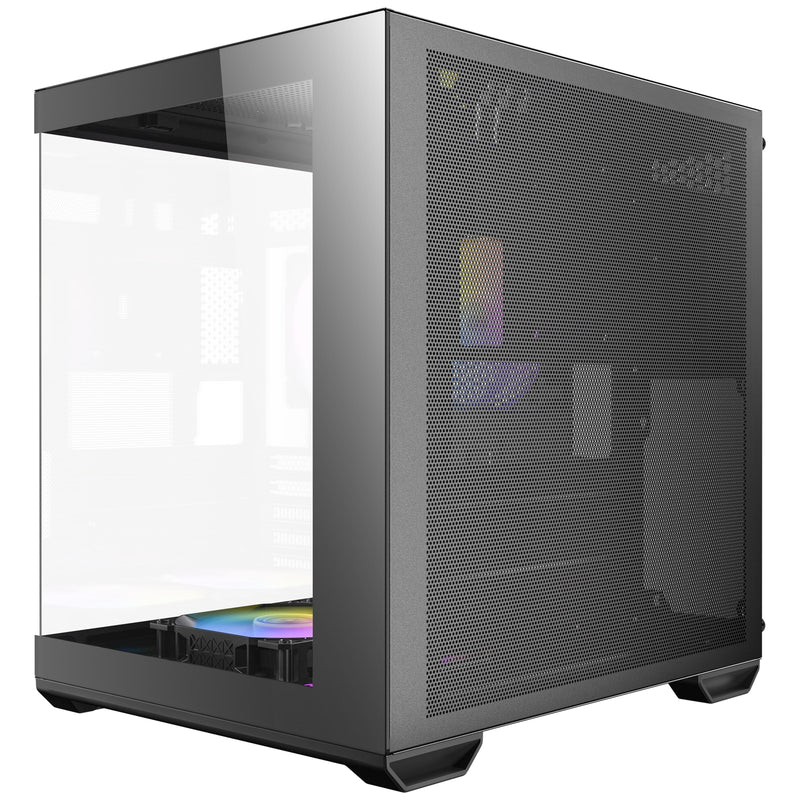 Antec CX60M ARGB Mini Tower Case – mATX, Tempered Glass, USB-C - IT Supplies Ltd