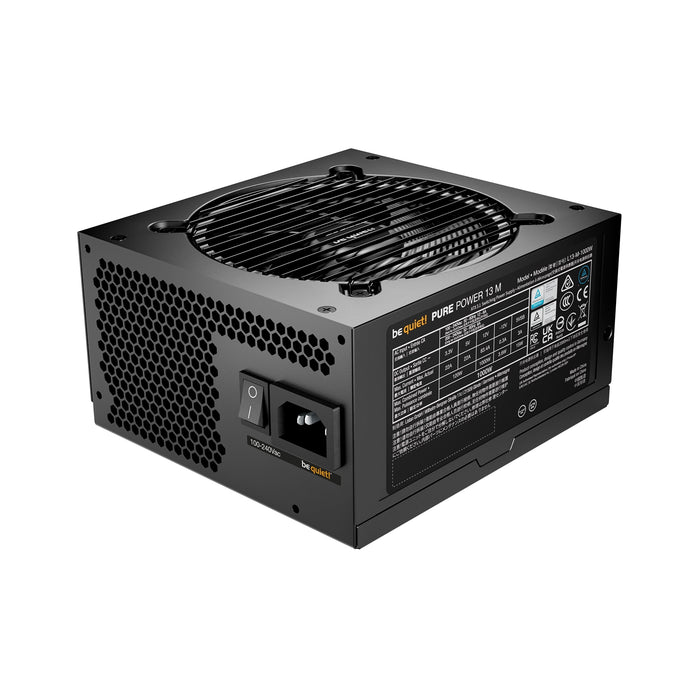 be quiet! Pure Power 13 M 1000W ATX 3.1 PSU - 80+ Gold, PCIe 5.1