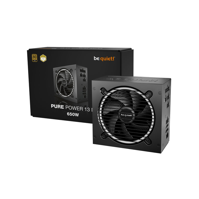 Pure Power BP025EU 13 M 650W ATX 3.1 PSU - 80+ Gold, PCIe 5.1 - IT Supplies Ltd