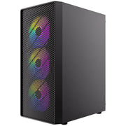Antec AX26 RGB Elite Case – Mesh Front, 4 RGB Fans, ATX Support - IT Supplies Ltd