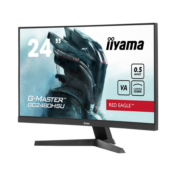 iiyama Red Eagle 23.6" 180Hz Curved Gaming Monitor – 0.5ms FHD
