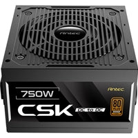 Antec CSK 750W PSU – 80+ Bronze, 12VHPWR Ready, Fully Wired, 5-Year Warranty