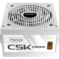 Antec CSK750 White PSU – 80+ Bronze, PCIe 5.1 Ready, 750W, 5-Year Warranty