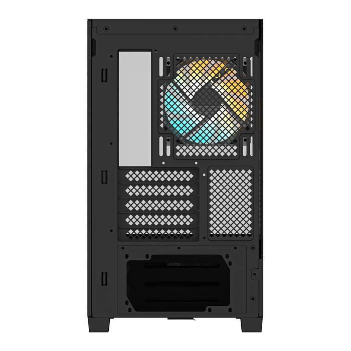 Gigabyte C201 Panoramic RGB Case – mATX, ARGB, 360mm Cooling