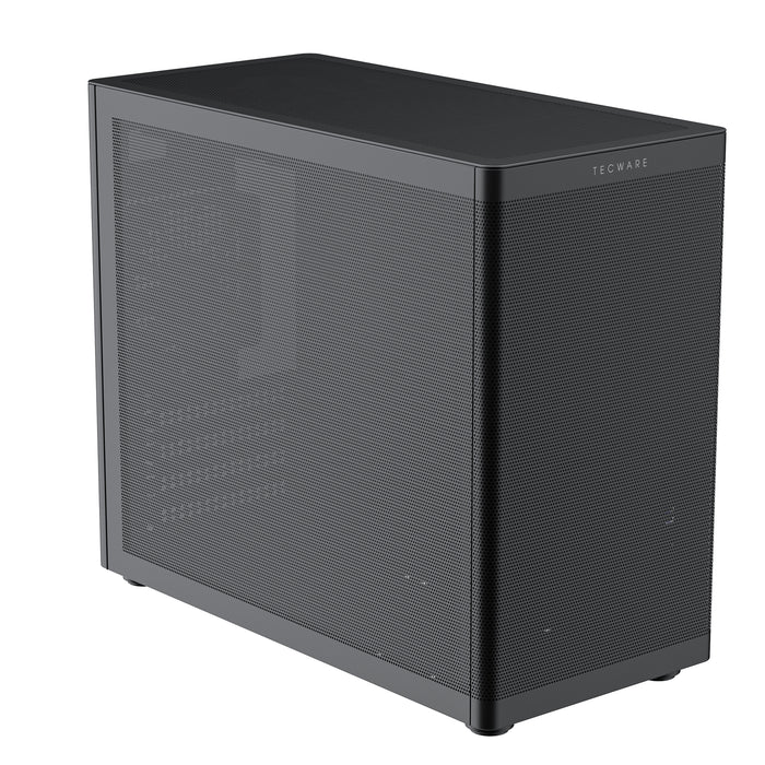 TecWare Fusion 3 mATX PC Case – USB-C, 3 Fans, Compact Mesh Design