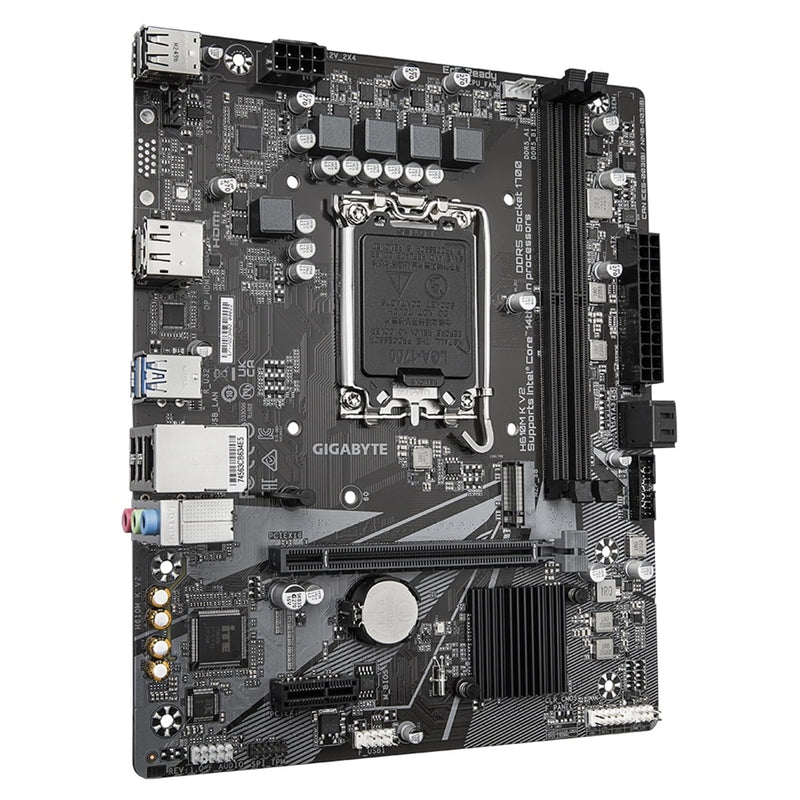 Gigabyte H610M K V2 DDR5 Intel 1700 mATX Motherboard – PCIe 4.0, M.2, GbE - IT Supplies Ltd