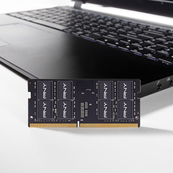 PNY 16GB DDR4 3200MHz Laptop RAM – SODIMM, CL22, Single Channel