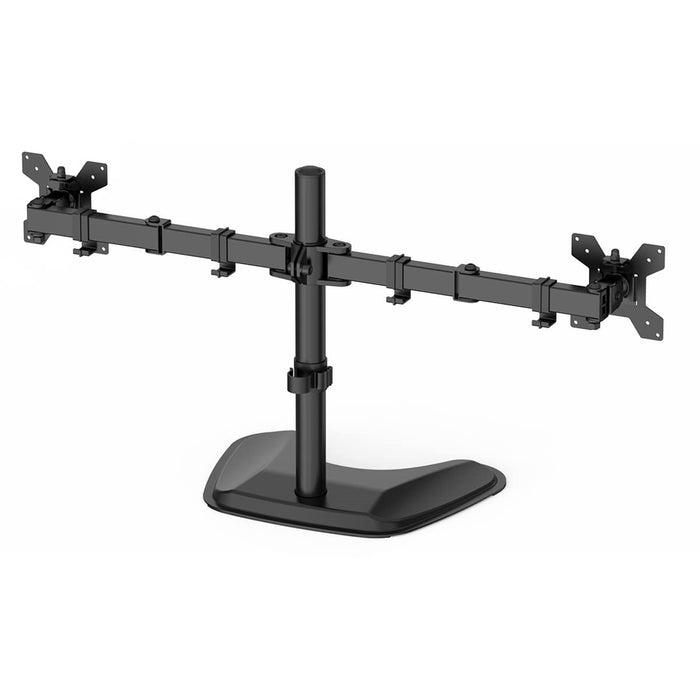 GameMax Dual Monitor Arm Stand for 13"–27" Screens – Freestanding