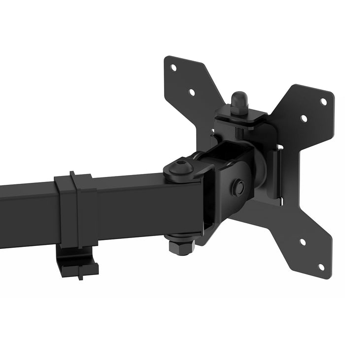 GameMax Dual Monitor Arm Stand for 13"–27" Screens – Freestanding