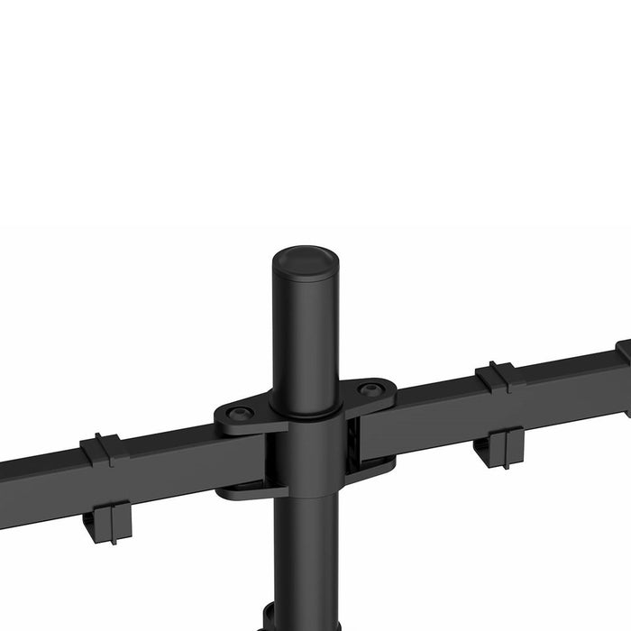 GameMax Dual Monitor Arm Stand for 13"–27" Screens – Freestanding
