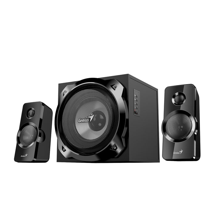 Genius SW-2.1 1850BT 50W RMS 2.1 Bluetooth Speaker System with Subwoofer