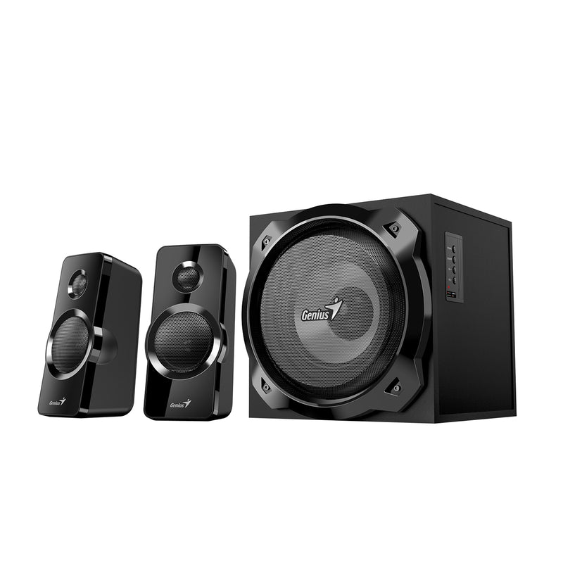 Genius SW-2.1 1850BT 50W RMS 2.1 Bluetooth Speaker System with Subwoofer
