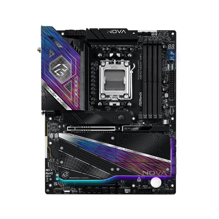 ASRock Phantom Gaming X870 Nova WiFi AM5 DDR5 WiFi 7 Motherboard