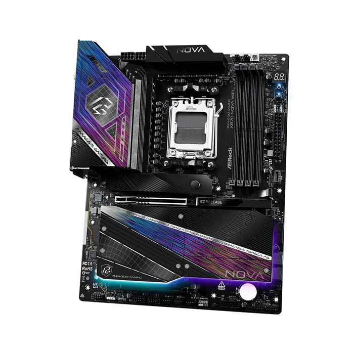 ASRock Phantom Gaming X870 Nova WiFi AM5 DDR5 WiFi 7 Motherboard