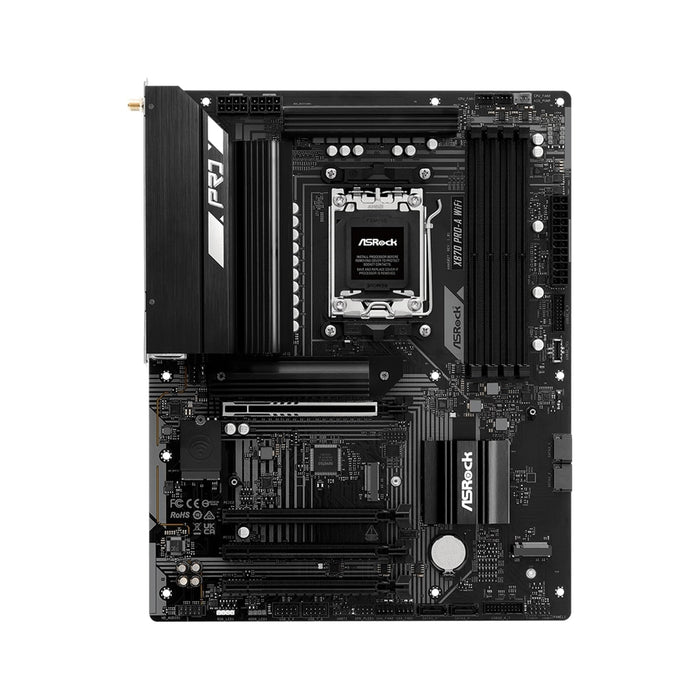 ASRock X870 Pro-A WiFi AMD AM5 Motherboard – DDR5, Wi-Fi 7, USB4
