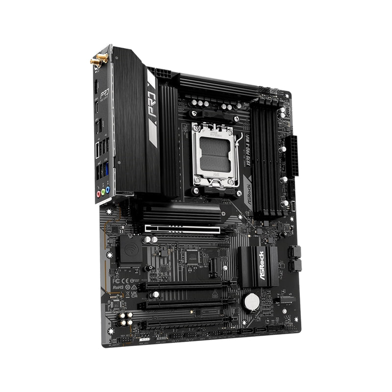 ASRock X870 Pro-A WiFi AMD AM5 Motherboard – DDR5, Wi-Fi 7, USB4 - IT Supplies Ltd