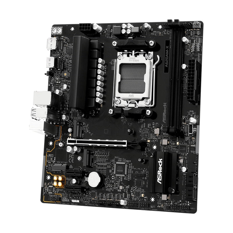 ASRock A620AM-X AM5 DDR5 Motherboard | WiFi 6E, 2.5G LAN, M.2 - IT Supplies Ltd