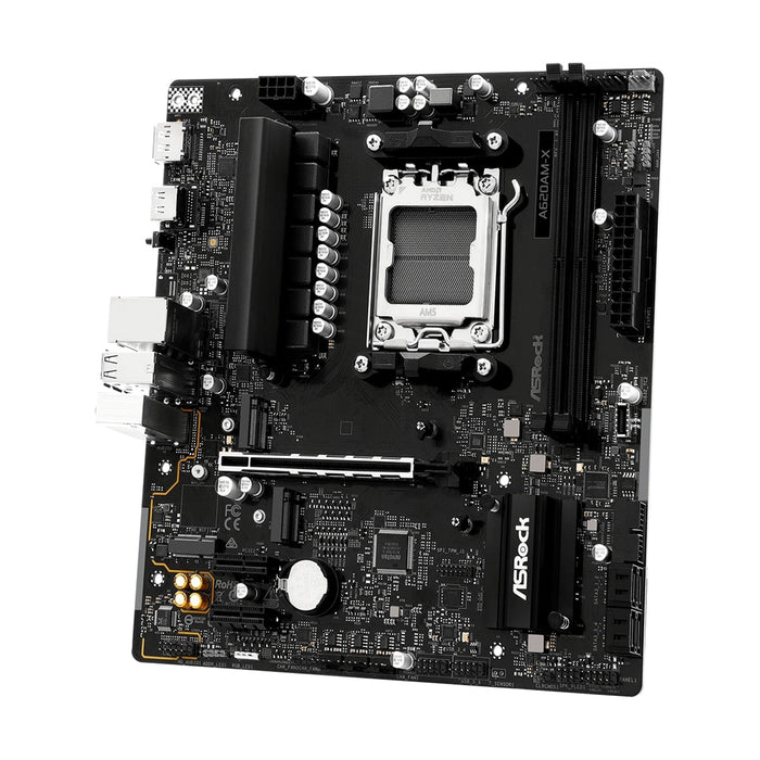ASRock A620AM-X AM5 DDR5 Motherboard | WiFi 6E, 2.5G LAN, M.2