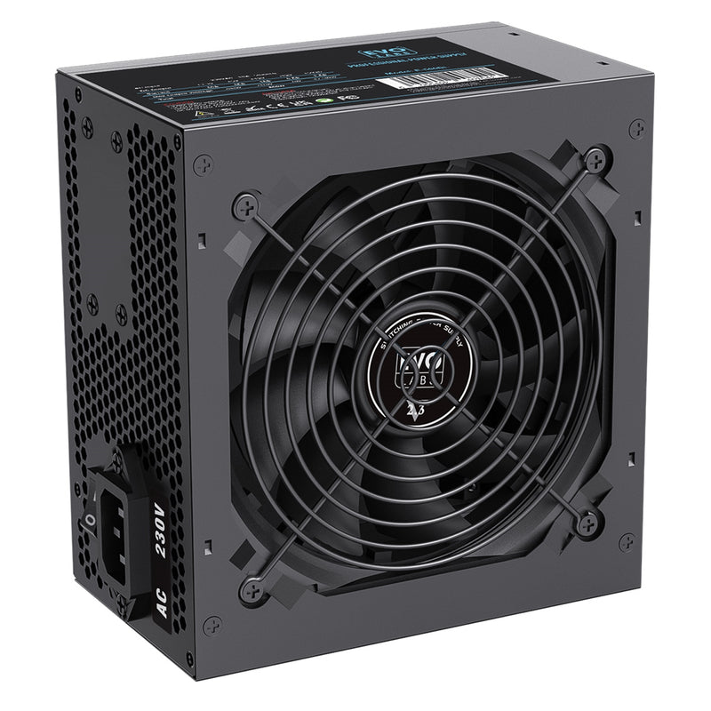 EVO Labs BR500-12BL 500W ATX Power Supply with Silent 120mm Fan