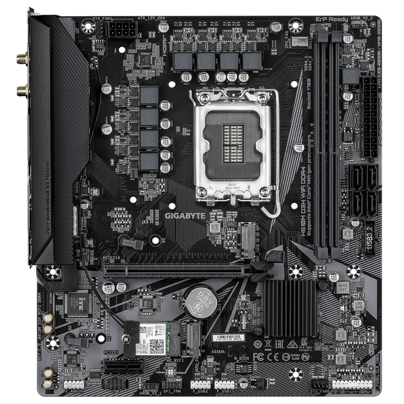 Gigabyte H610M D3H WIFI DDR4 Micro-ATX Intel LGA1700 Motherboard