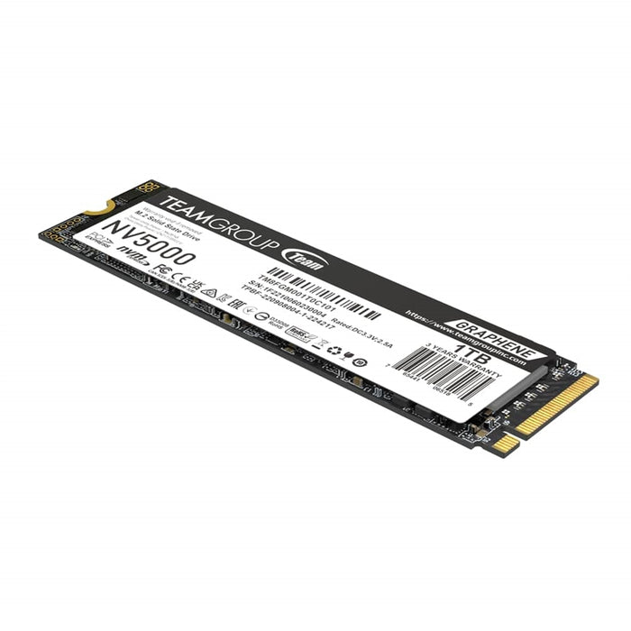Team NV5000 1TB M.2 PCIe Gen4x4 NVMe SSD – 5000MB/s Read