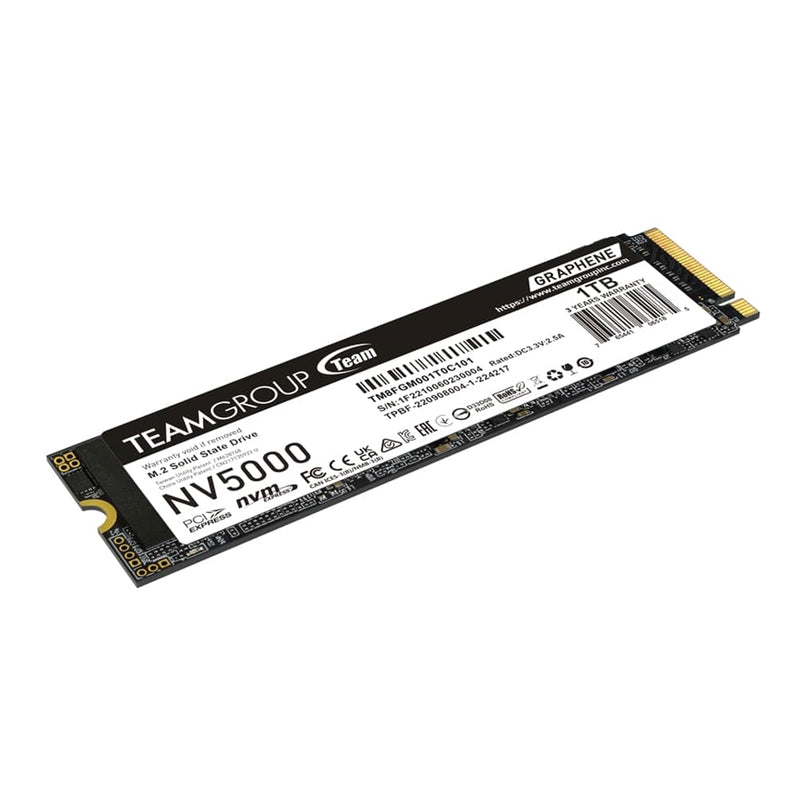 Team NV5000 1TB M.2 PCIe Gen4x4 NVMe SSD – 5000MB/s Read - IT Supplies Ltd