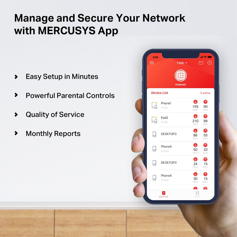 Mercusys Halo H32G AC1200 Mesh Wi-Fi System – Whole Home Coverage - IT Supplies Ltd