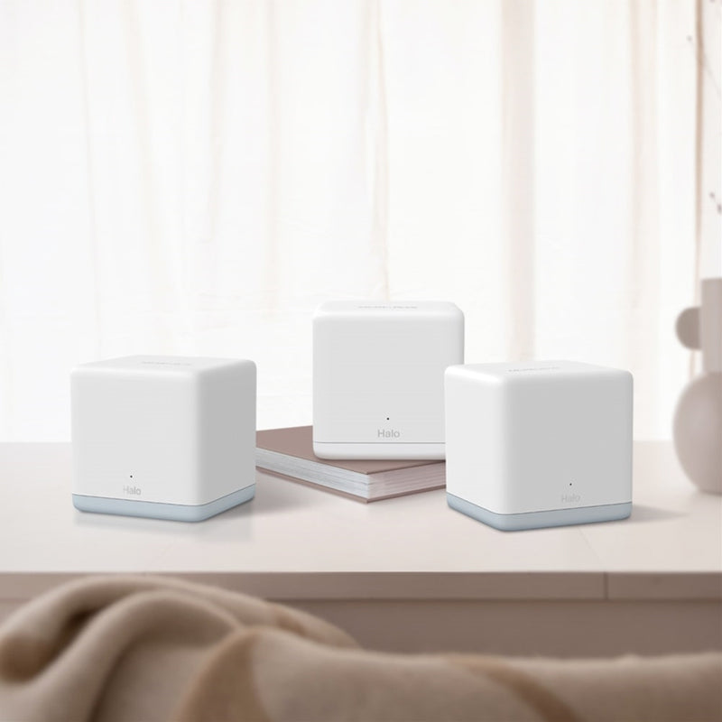 Mercusys Halo H1200G AC1200 Mesh WiFi System 3 Pack – Whole Home - IT Supplies Ltd