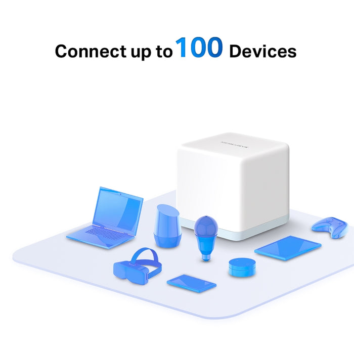 Mercusys Halo H30 AC1200 Mesh Wi-Fi System 3-Pack – Whole Home Coverage