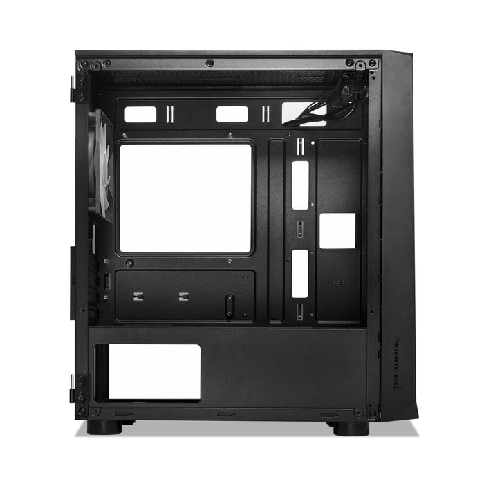 Tecware Forge M Omni Micro-ATX Case - Mesh Front, 4 Fans, Key Lock