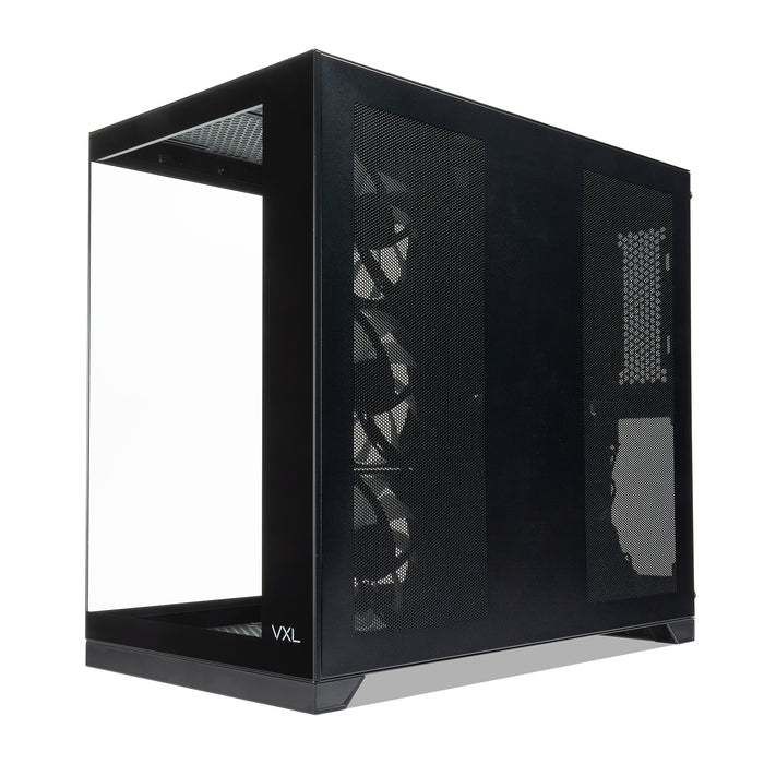 Tecware VXL EVO ARGB ATX Case - Dual-Chamber, 4 Fans, Glass