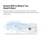 Mercusys ME60X AX1500 Wi-Fi 6 Range Extender – Dual Band Booster - IT Supplies Ltd