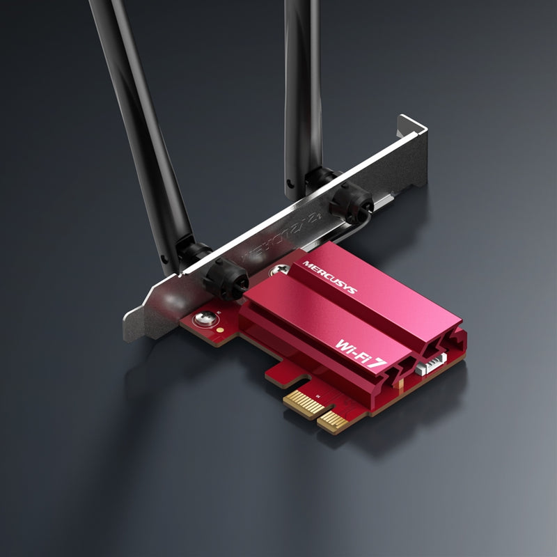 Mercusys MA37BE BE6500 Wi-Fi 7 PCIe Adapter with Bluetooth 5.4 - IT Supplies Ltd