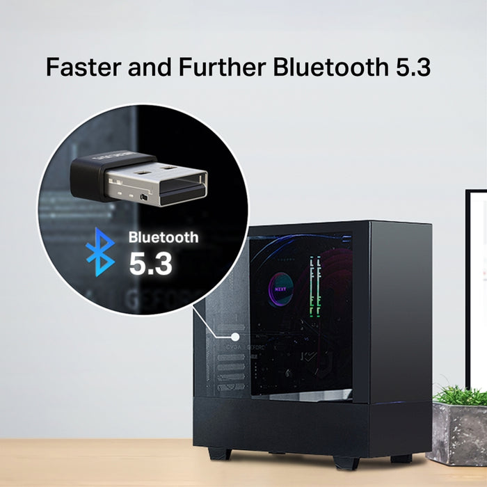 Mercusys MA530 Bluetooth 5.3 Nano USB Adapter – Compact & Reliable