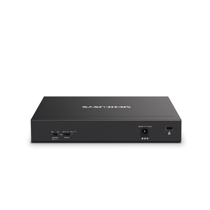 Mercusys MS108GP 8-Port Gigabit PoE+ Switch – Desktop, Metal Case