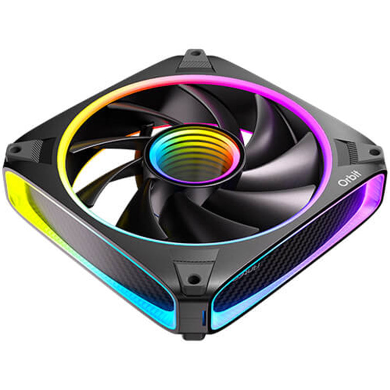 Antec Orbit 120 ARGB 3-Pack – PWM Fans with Infinity Mirror - IT Supplies Ltd