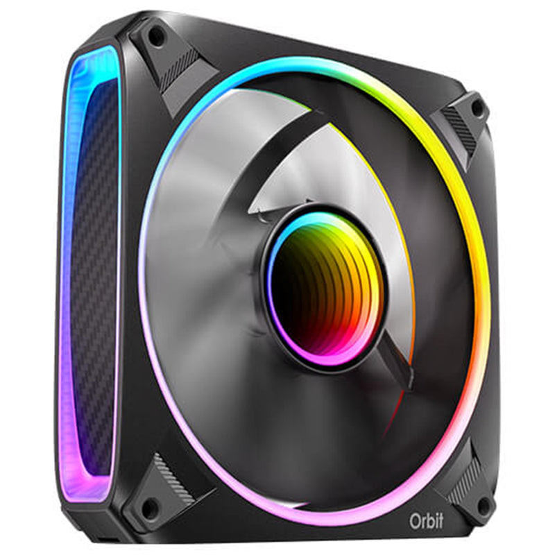 Antec Orbit 120 ARGB 3-Pack – PWM Fans with Infinity Mirror - IT Supplies Ltd