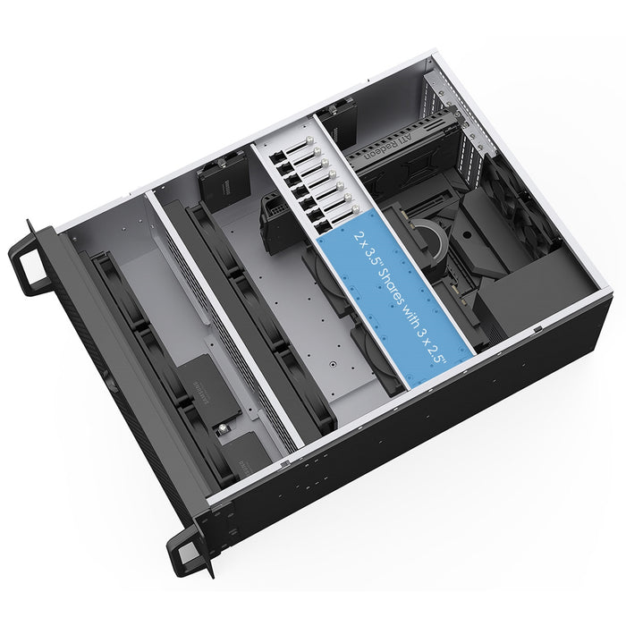 Codegen CSCG4U600GP 4U Rackmount Server Case, 600mm Deep