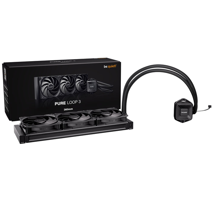be quiet! Pure Loop 3 Liquid CPU Cooler 360mm - Extreme Silent Cooling