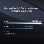 Mercusys MR47BE BE9300 Tri-Band WiFi 7 Router 9.3Gbps - IT Supplies Ltd