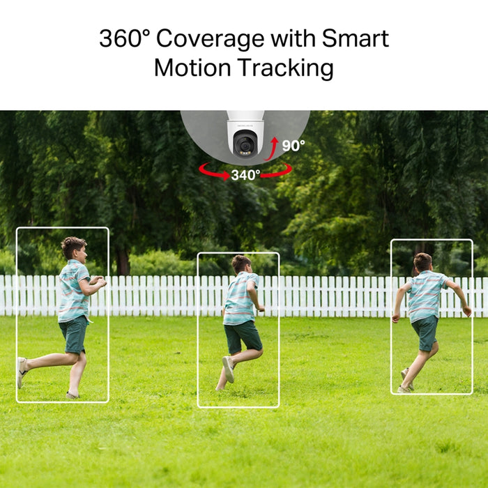 Mercusys MC510 2K QHD Outdoor Pan/Tilt WiFi Security Camera