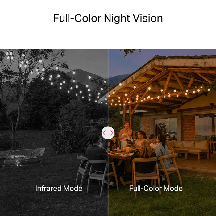 Mercusys MC510 2K QHD Outdoor Pan/Tilt WiFi Security Camera