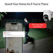 Mercusys MC510 2K QHD Outdoor Pan/Tilt WiFi Security Camera - IT Supplies Ltd
