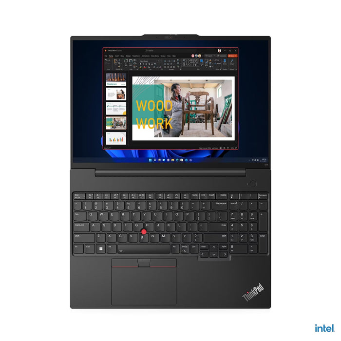 Lenovo ThinkPad E16 16" Laptop, Intel i3-1315U, 8GB RAM, 256GB SSD
