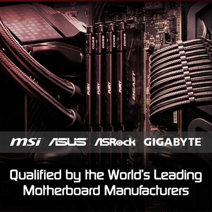 Kingston FURY Beast 8GB DDR5 6000MT/s CL36 DIMM – High-Performance Gaming RAM