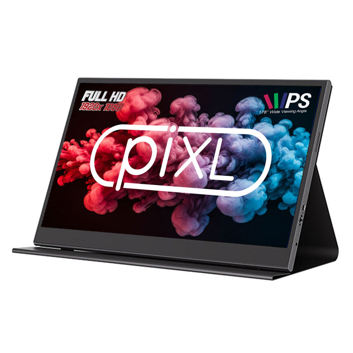 piXL PM156C 15.6" Full HD IPS Portable Monitor – HDMI, USB-C