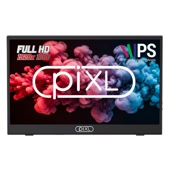 piXL PM156C 15.6" Full HD IPS Portable Monitor – HDMI, USB-C