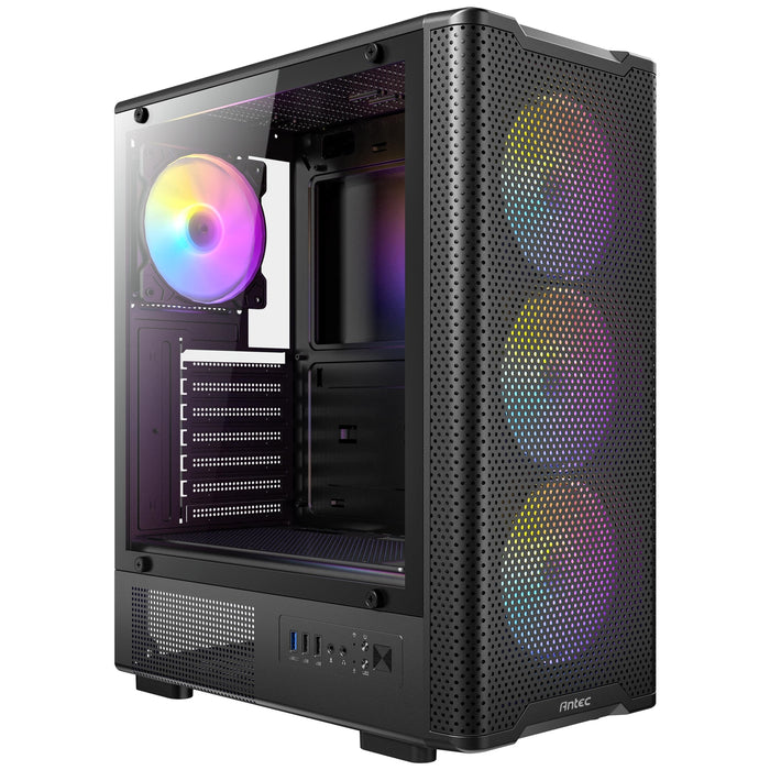 Antec VX310 ARGB Mid-Tower Gaming Case – High Airflow & 4 Fans